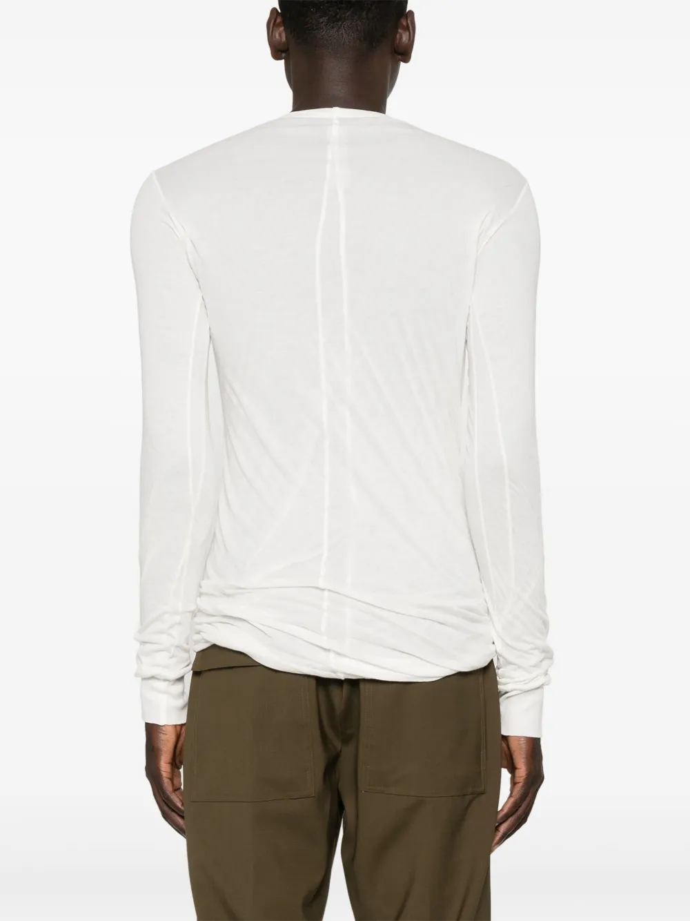 Rick Owens Katoenen T-shirt Wit
