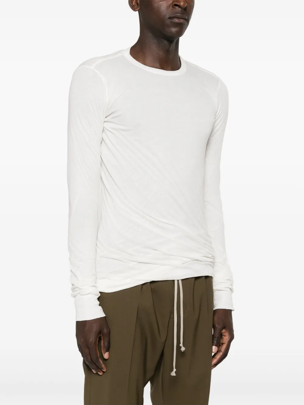 Rick Owens Katoenen T-shirt Wit