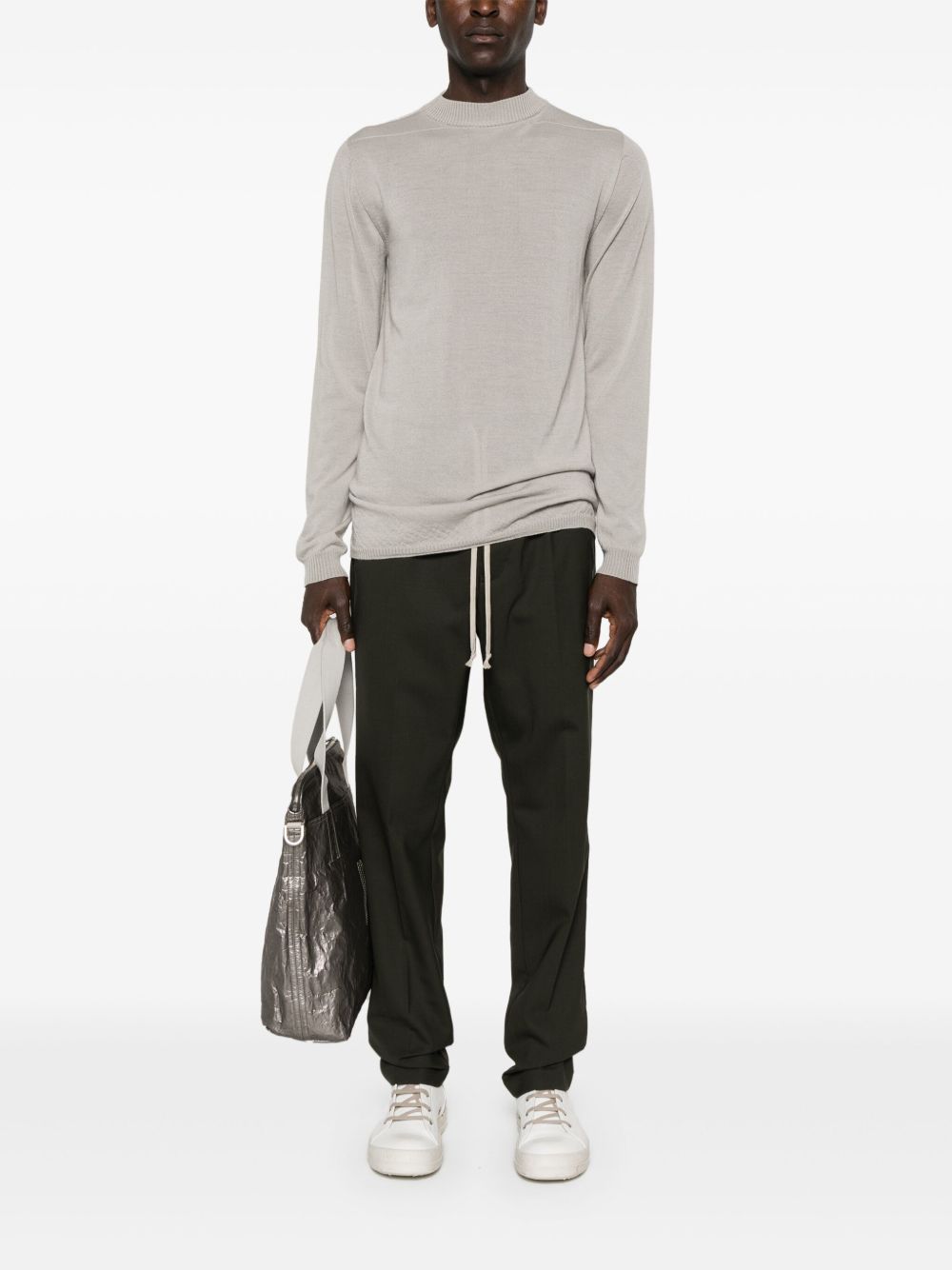 Rick Owens Straight plooibroek - Groen