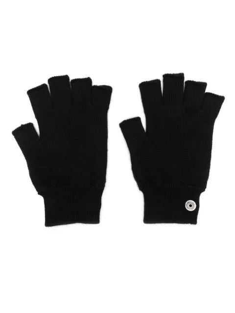 Rick Owens fingerless cashmere gloves