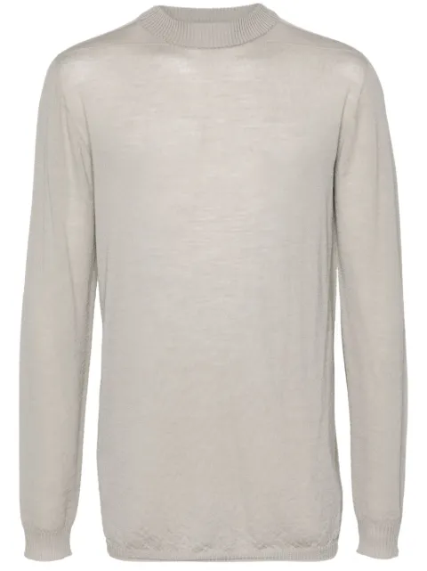 Rick Owens Level Lupetto fine-knit jumper