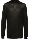 Rick Owens Level Lupetto fine-knit jumper - Green