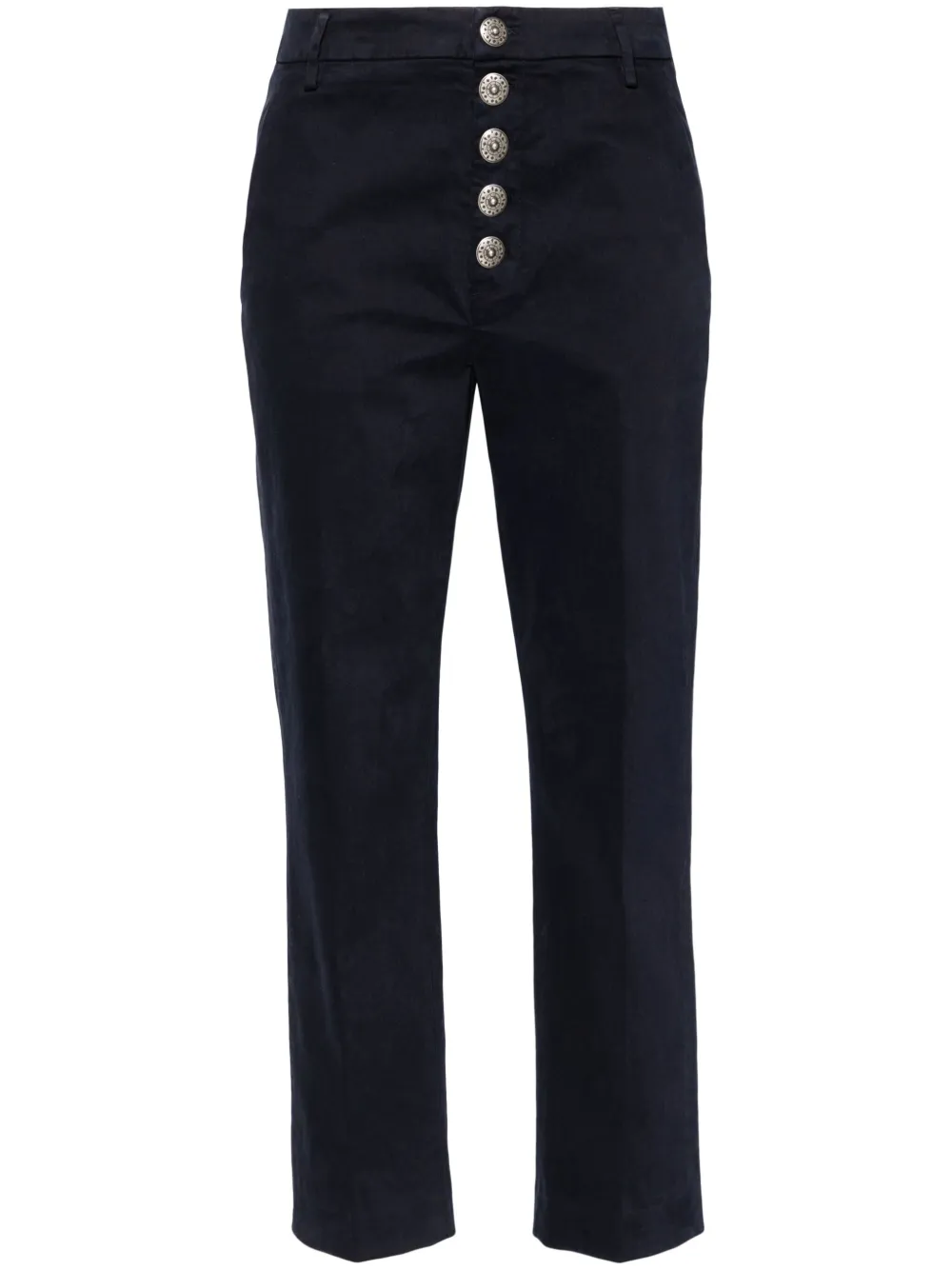 DONDUP Nima katoenen broek met toelopende pijpen Blauw