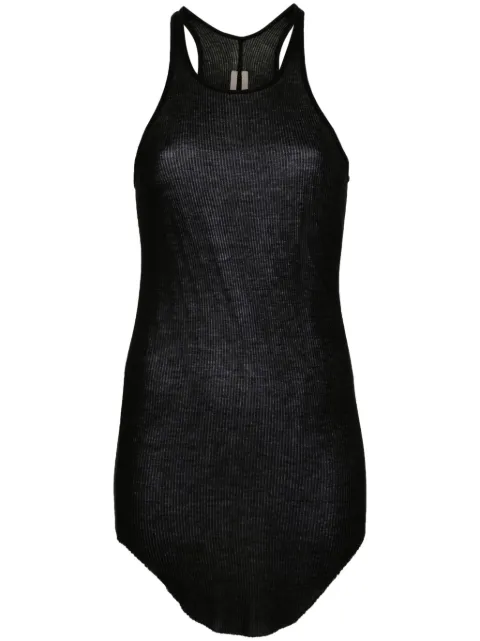 Rick Owens racerback ribbed tank top