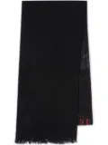 Y's abstract pattern scarf - Red