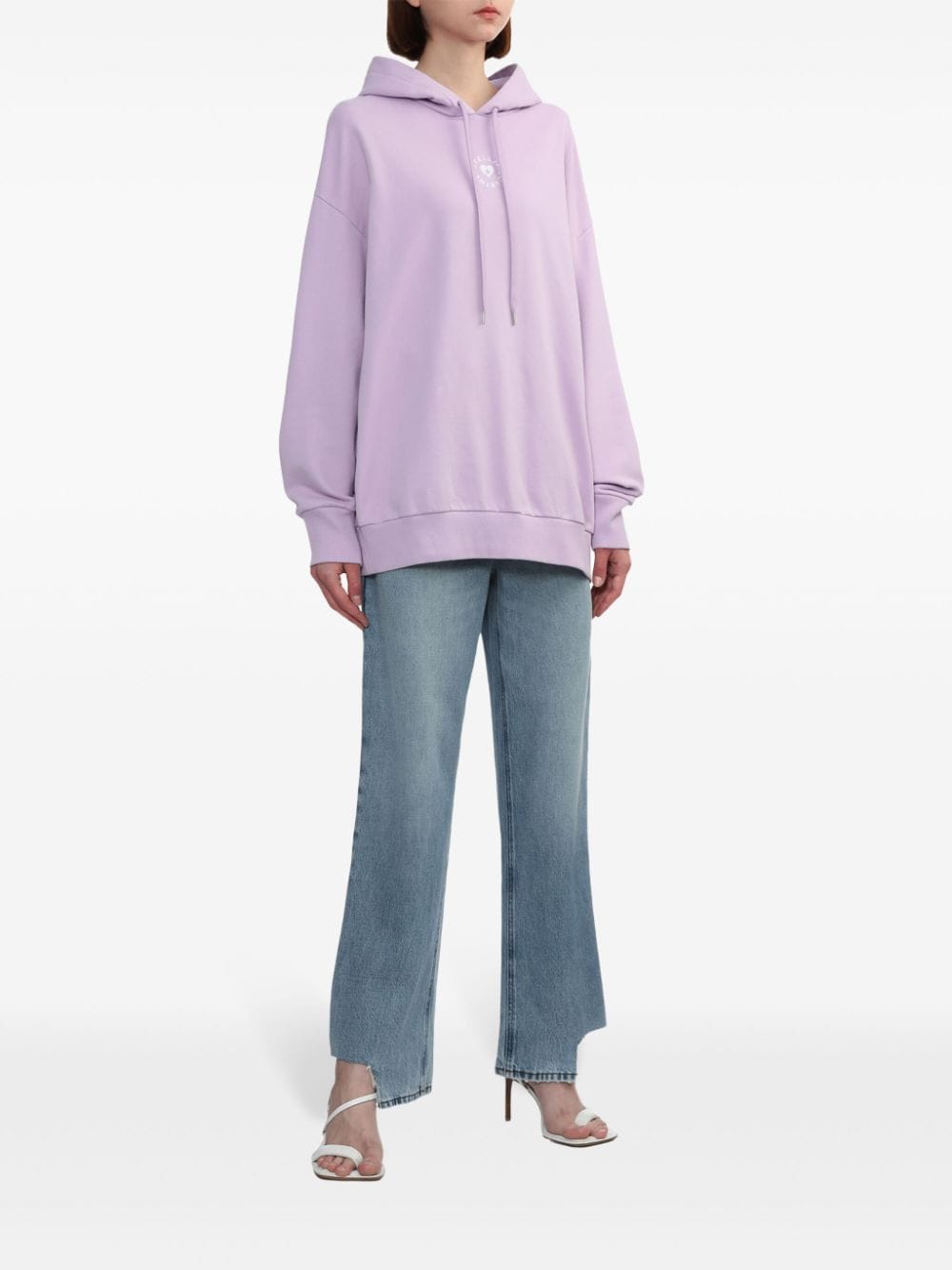 Stella McCartney Lovestruck hoodie - Paars