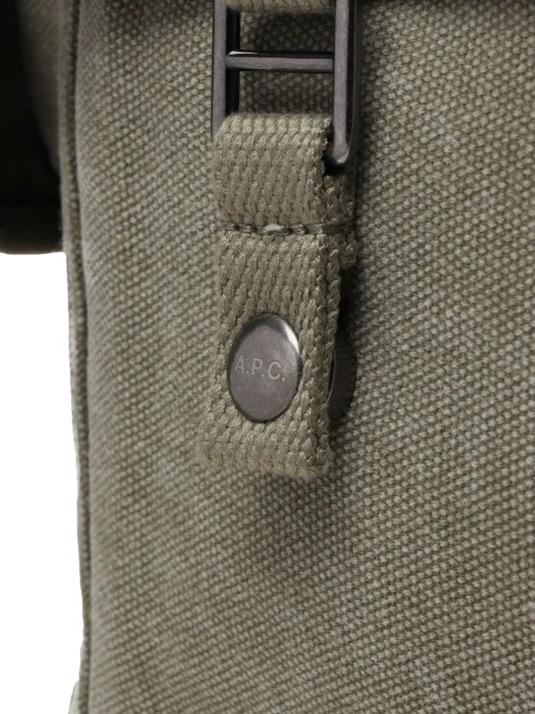 A.P.C. Recuperation Messenger Bag | Green | FARFETCH