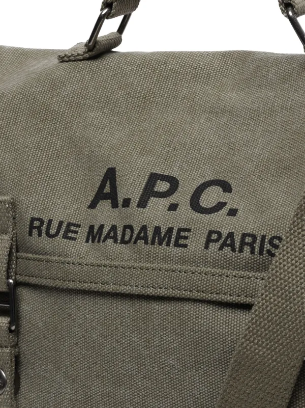 A.P.C. Recuperation Messenger Bag | Green | FARFETCH