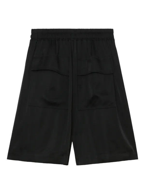 Rick Owens ワイド ショートパンツ | ブラック | FARFETCH JP