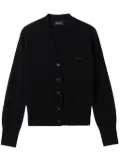 We11done V-neck cardigan - Black