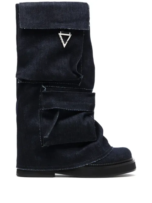 The Attico bottines Robin - Bleu - The Attico - Modalova