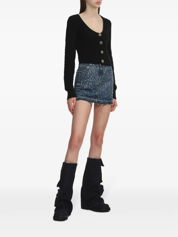 The Attico Robin ブーツ | ブルー | FARFETCH JP