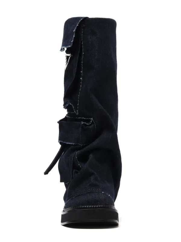 ブーツその他 The Attico Boots The Attico Robin ブーツ | ブルー | FARFETCH JP