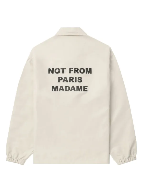 Drôle De Monsieur La Veste Slogan ボンバージャケット