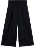 Simone Rocha pleated cullotes - Black