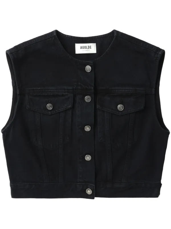 Collarless vest hotsell