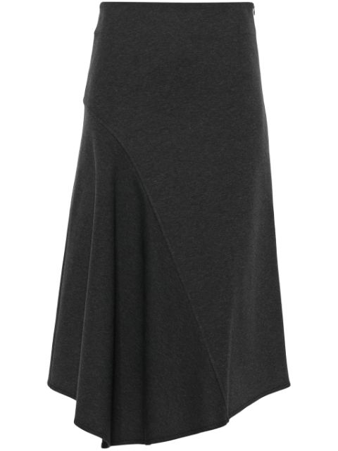 Brunello Cucinelli A-line jersey midi skirt Women