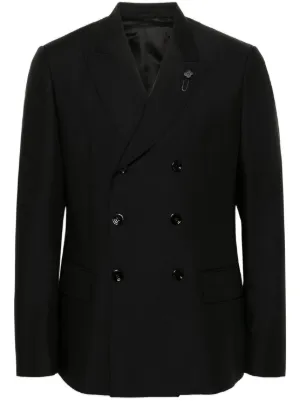 Lardini シングルジャケット | ブラック | FARFETCH JP