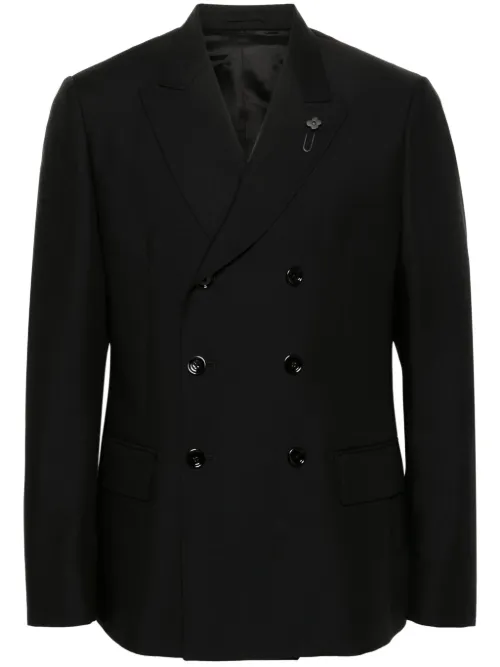 Blazer à boutonnière croisée - Lardini - Modalova