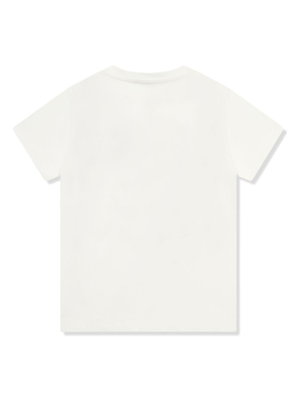 Roberto Cavalli Junior T-shirt met geborduurd logo - Wit