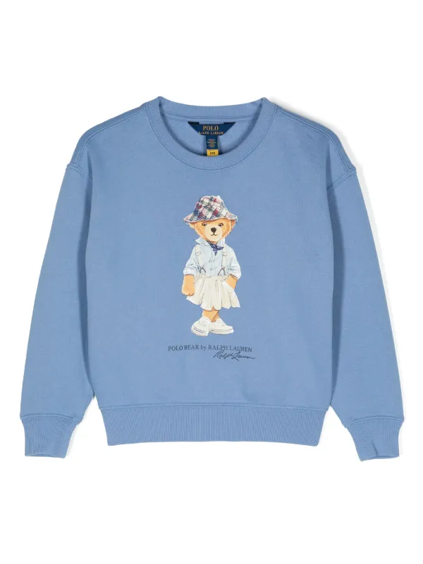 Ralph lauren sweatshirt teddy deals