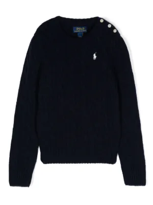 Polo sweater girls best sale