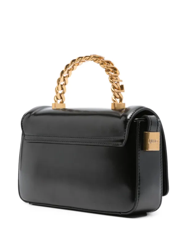 LIU JO Deuzia Shoulder Bag Black FARFETCH UK