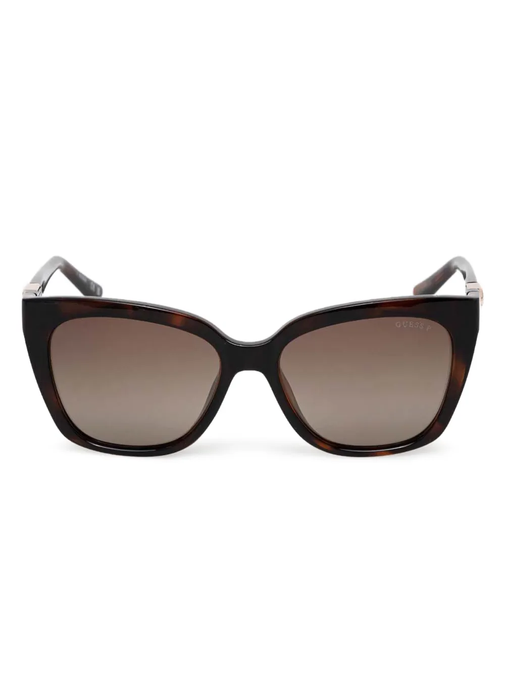 GUESS EYEWEAR Occhiali da sole squadrati - Marrone