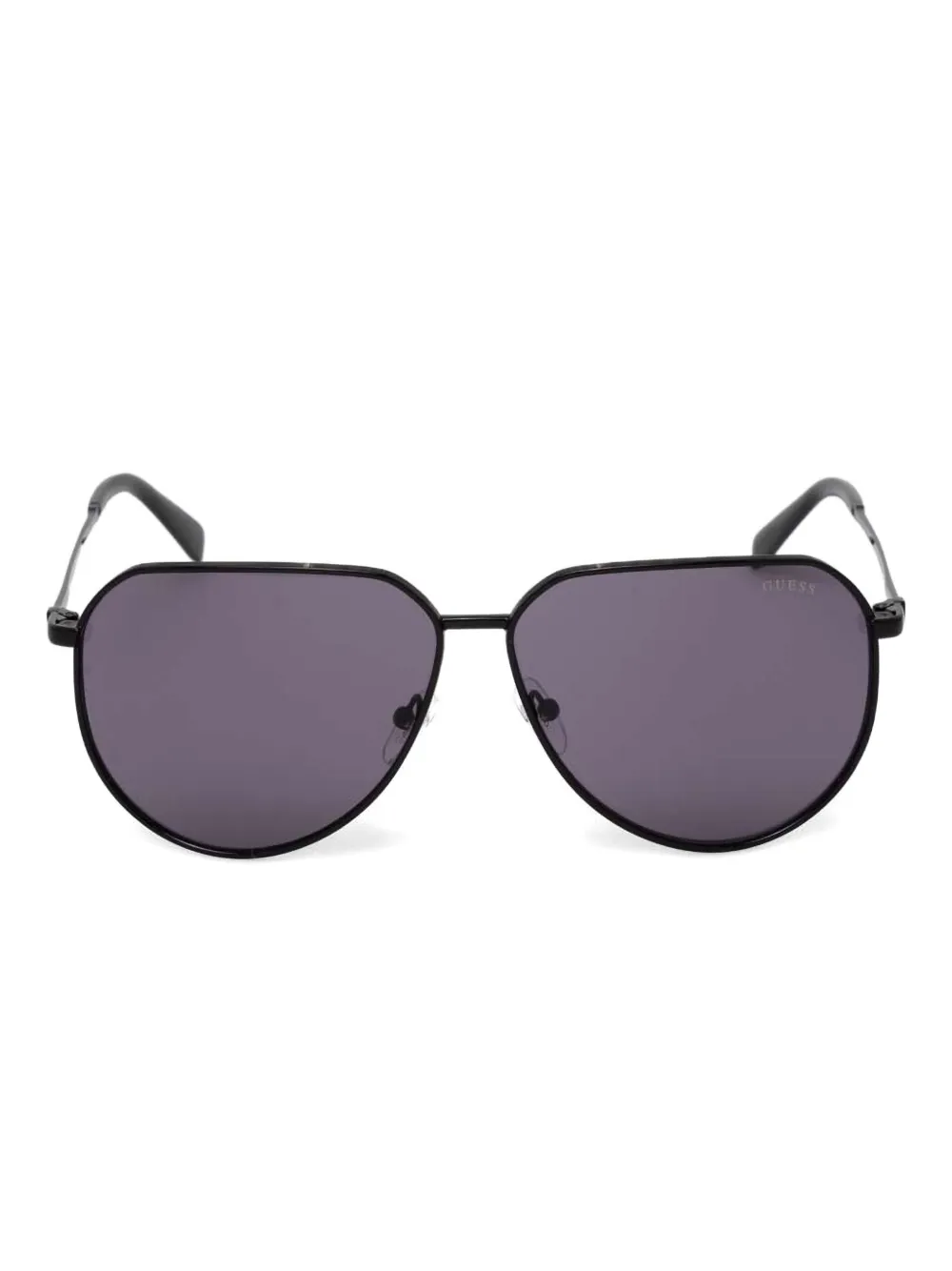 GUESS EYEWEAR oval-frame sunglasses | Black | Image 1