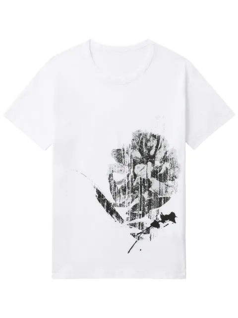 Y's floral-print T-shirt