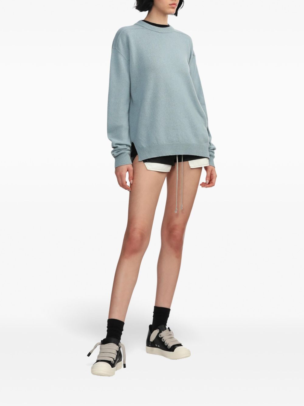 Rick Owens crew-neck jumper - Blauw