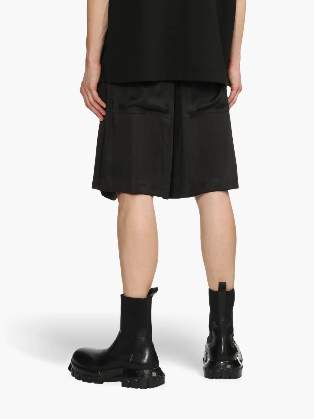 Rick Owens Shorts met wijde pijpen Grijs