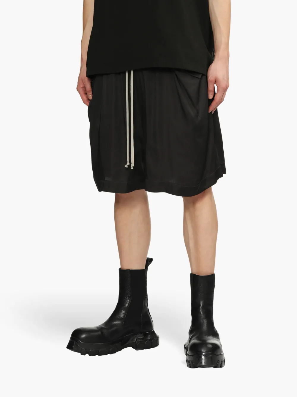Rick Owens Shorts met wijde pijpen Grijs