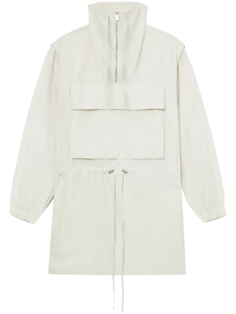 Helmut Lang 可拆卸衣袖迷你连衣裙 | 中性色 | Image 1