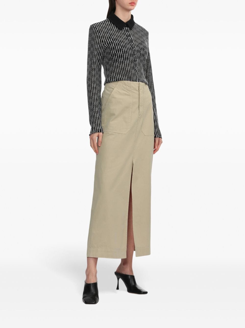 Rag & bone Gigi polotop - Zwart