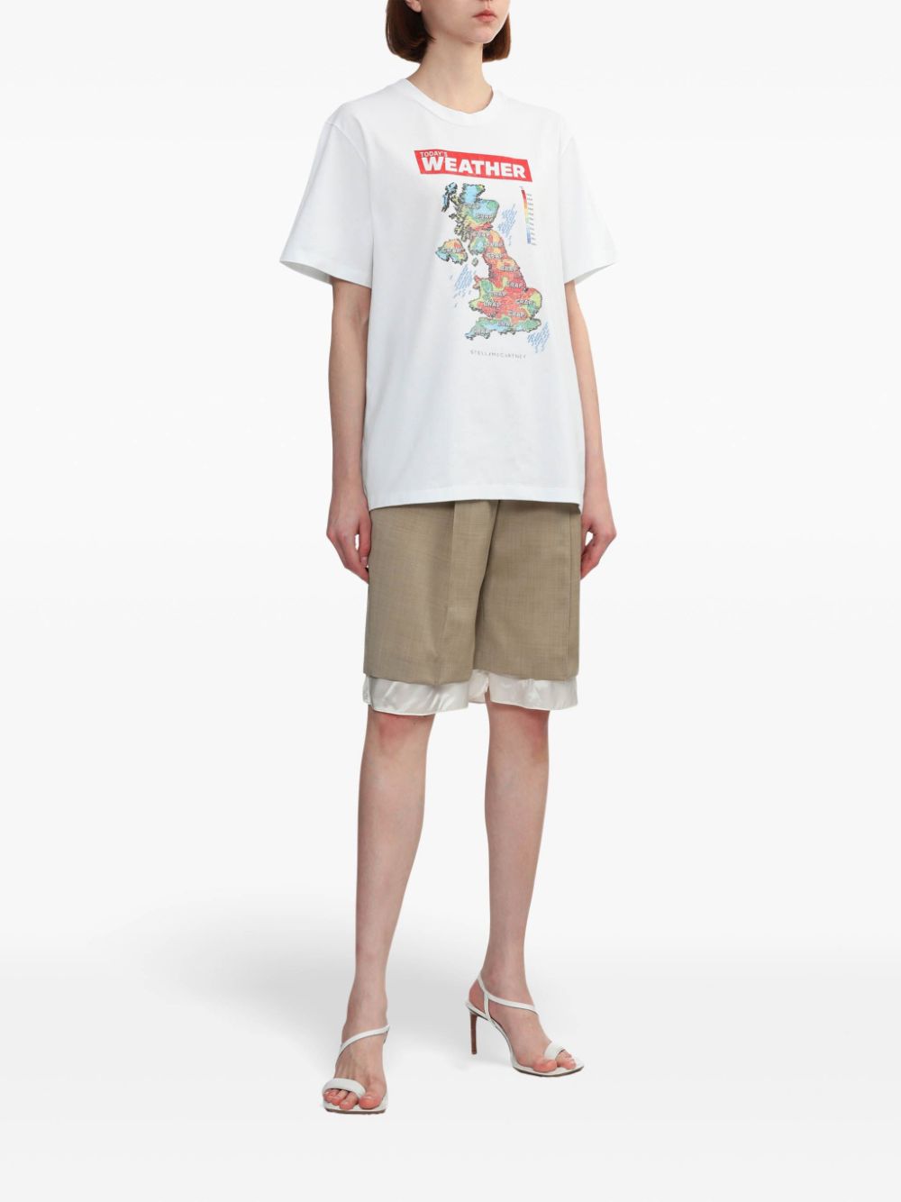 Stella McCartney Weather T-shirt - Wit