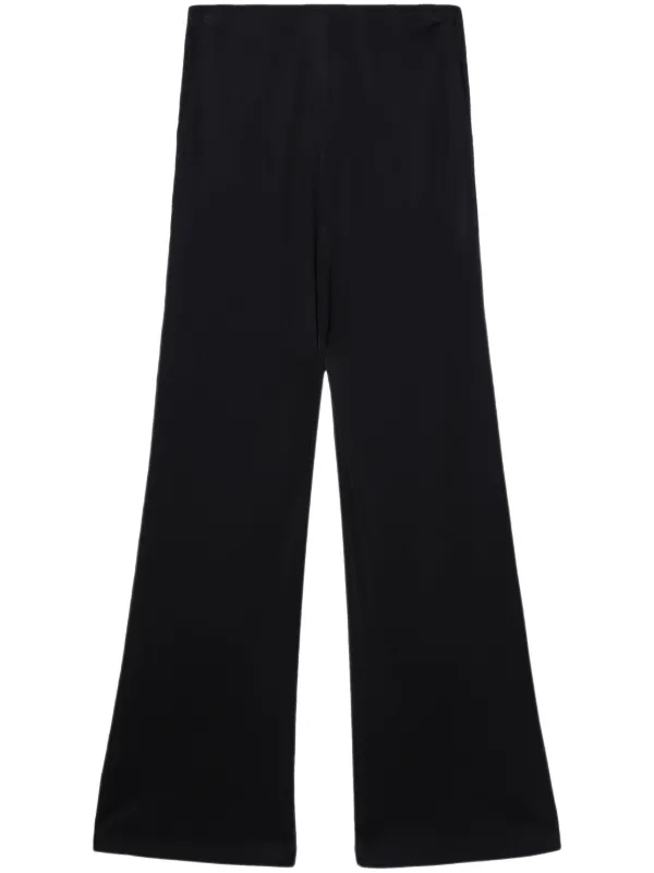 Helmut Lang Fluid straight-leg Trousers | Black | FARFETCH JO