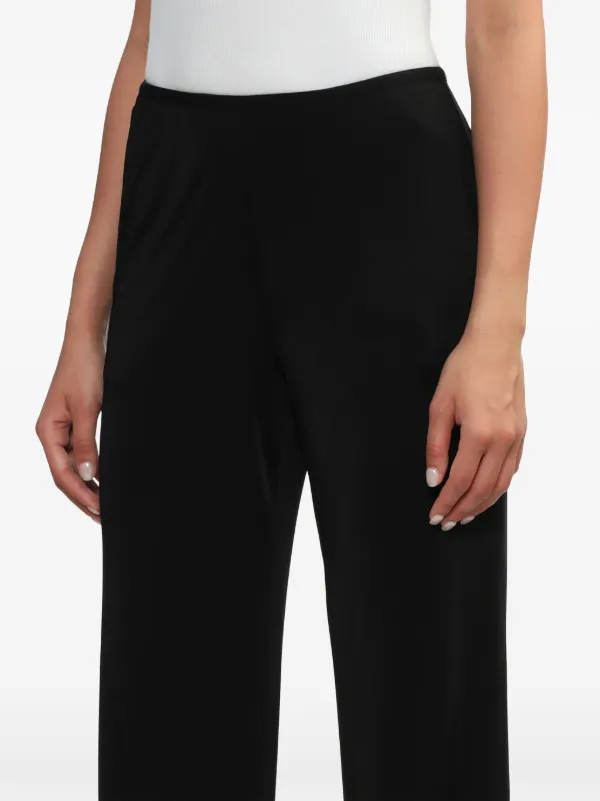 Helmut Lang Fluid straight-leg Trousers | Black | FARFETCH JO