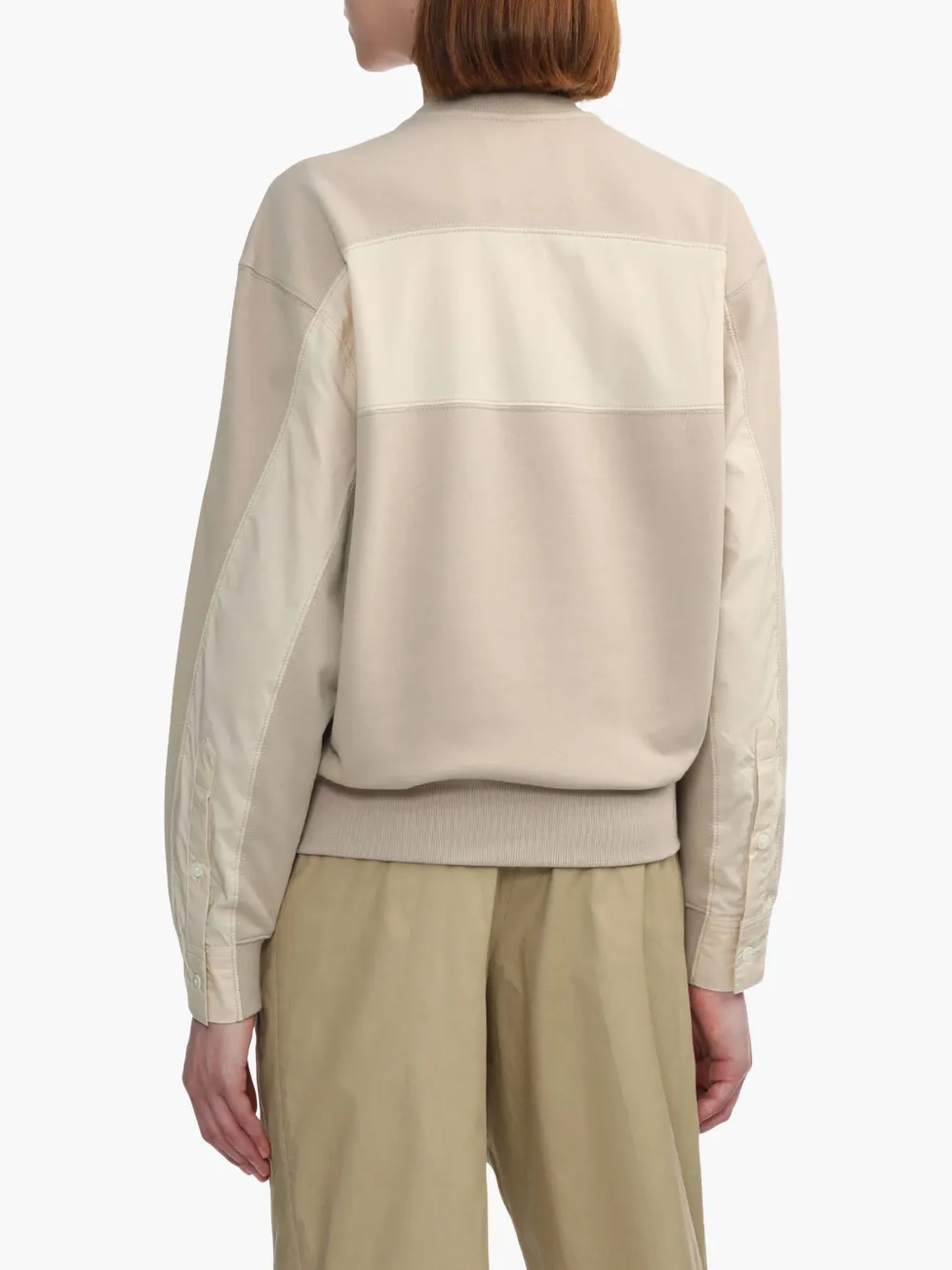3.1 Phillip Lim Stud Detailing Sweatshirt In Neutrals