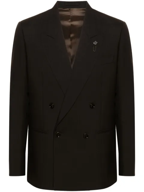 Lardini blazer con doble botonadura