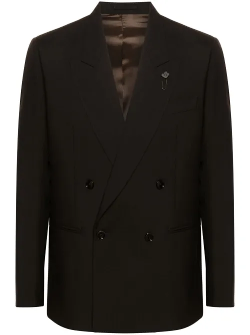 Blazer à boutonnière croisée - Lardini - Modalova