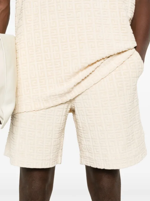 Givenchy jacquard-pattern Bermuda Shorts | Neutrals | FARFETCH
