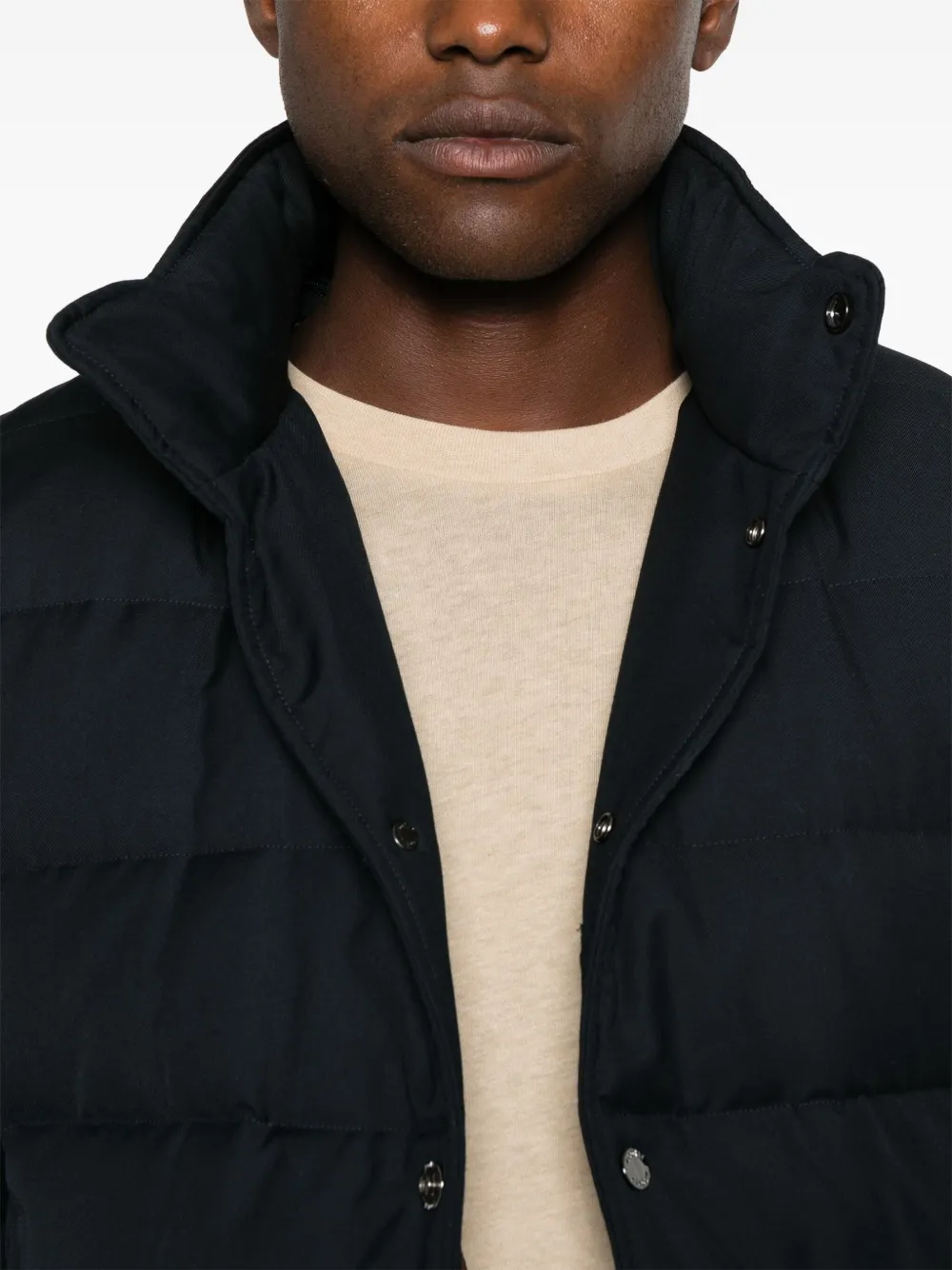 Moorer Ilvo donsjack met capuchon Blauw