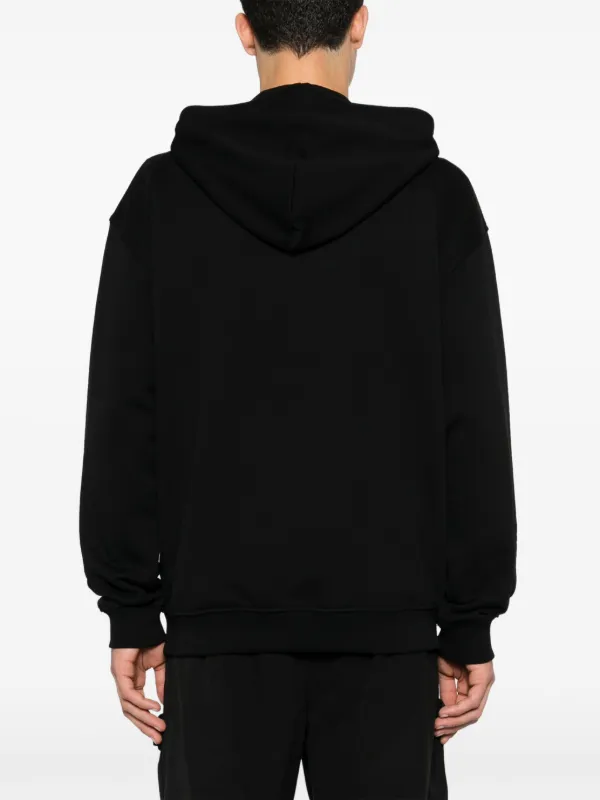 【送関込】DIESEL☆ディーゼル logo embroidered hoodie Diesel logo-embroidered Hoodie | Black | FARFETCH BH
