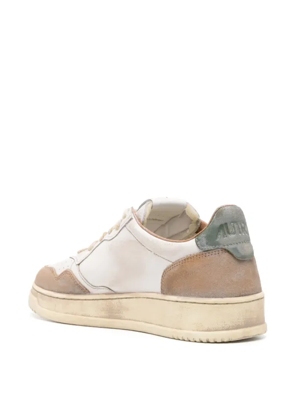 Autry Medalist Leather Sneakers | White | FARFETCH