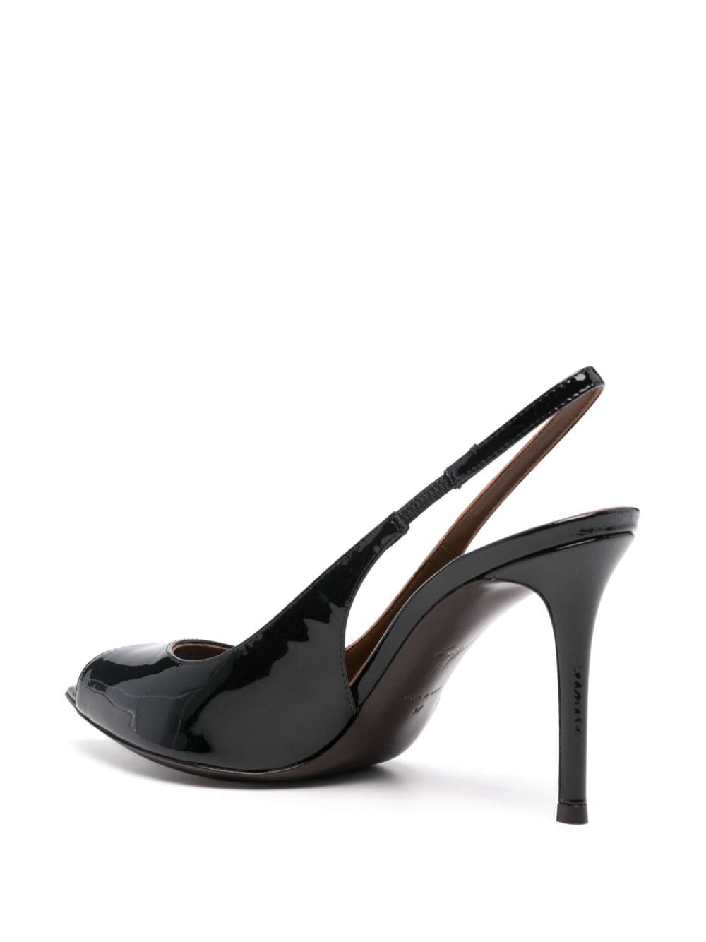 Shop Giuseppe Zanotti Intriigo 90mm Sandals In Black