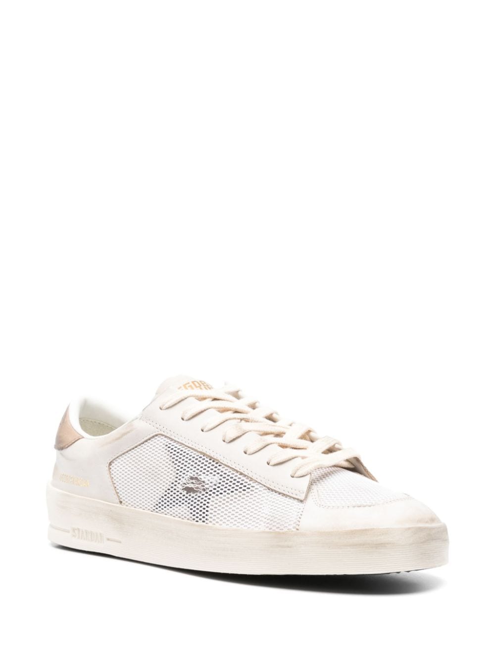 Shop Golden Goose Stardan Sneakers In Grey