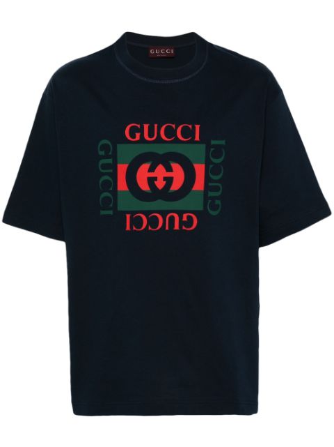 Gucci Interlocking G-print cotton T-shirt