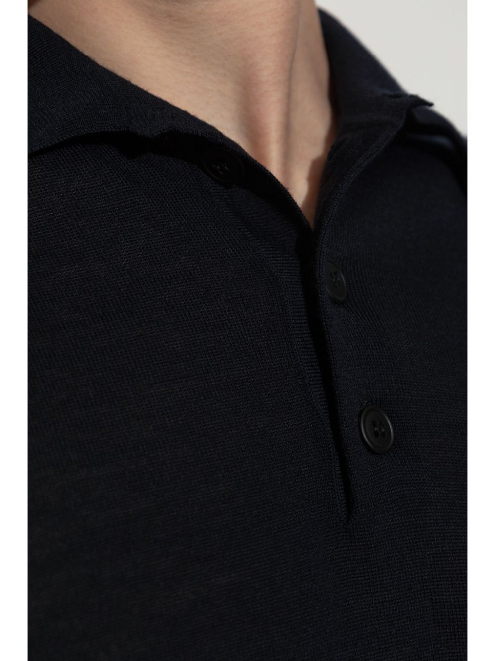 Emporio Armani long sleeve polo shirt Men