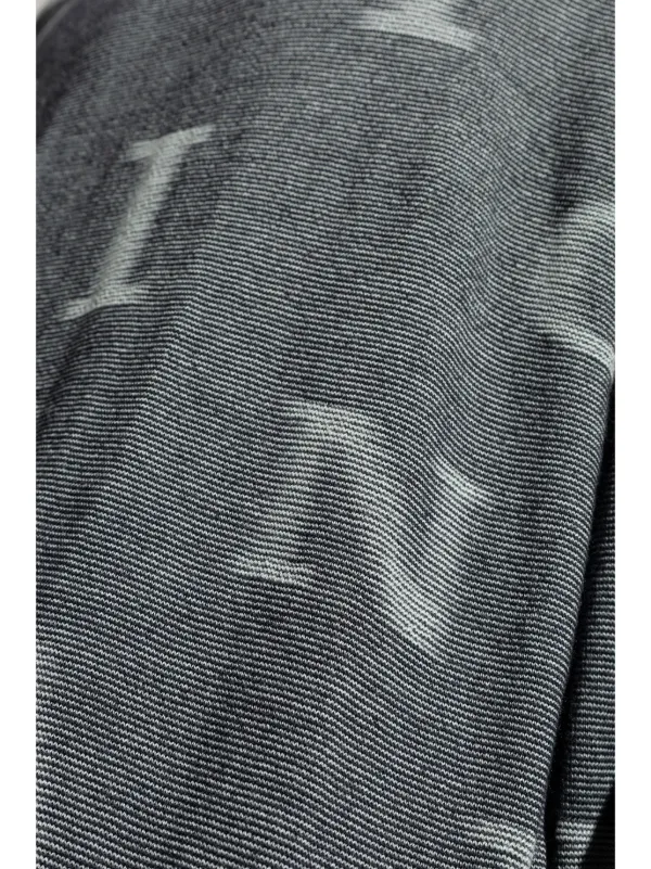 Emporio Armani モノグラム セーター | グレー | FARFETCH JP